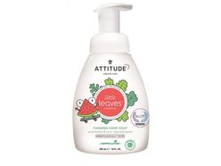 Attitude - detské penivé mydlo na ruky - Little Leaves s vôňou melóna a kokosu, 295 ml
