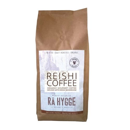 Rå Hygge Ra Hygge - BIO zrnková káva Peru Arabica REISHI, 1kg