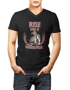 Tričko Rise like a Warrior farebné S