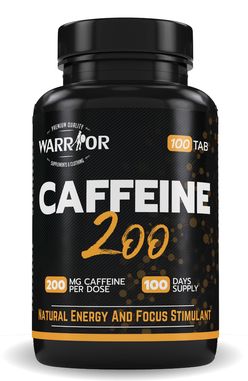 Caffeine 200 - kofeín tablety 100 tab
