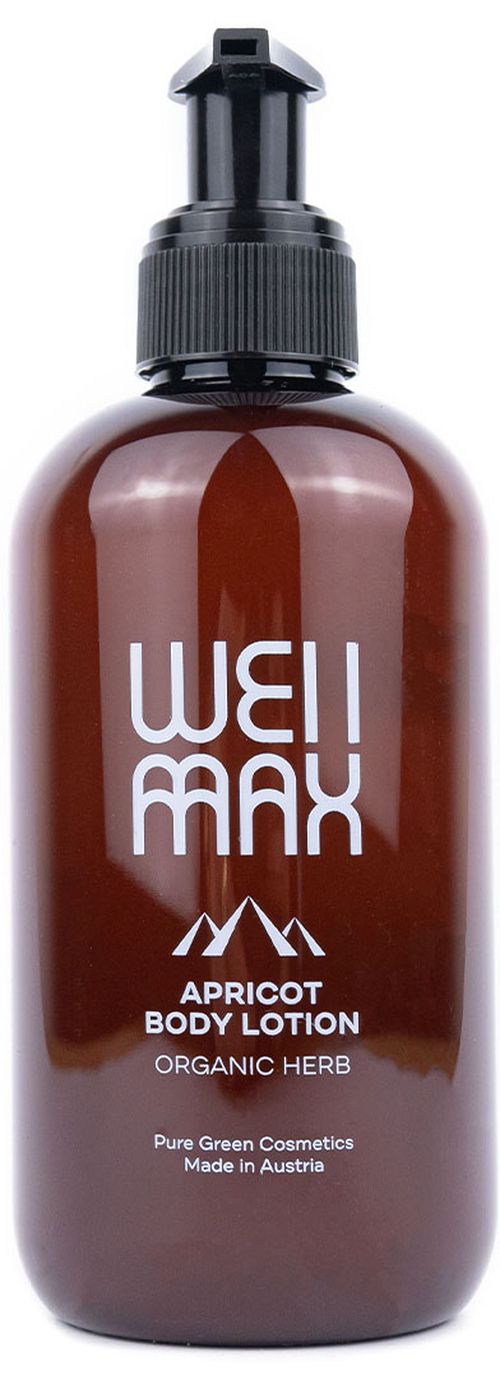 WellMax Telové mlieko - marhuľa, 250 ml