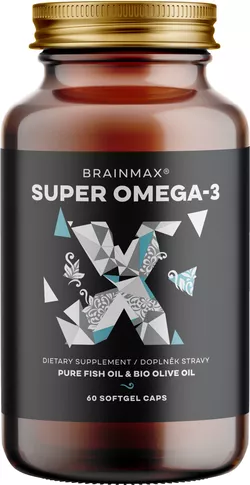 BrainMax Super Omega-3, 60 softgel kapsúl