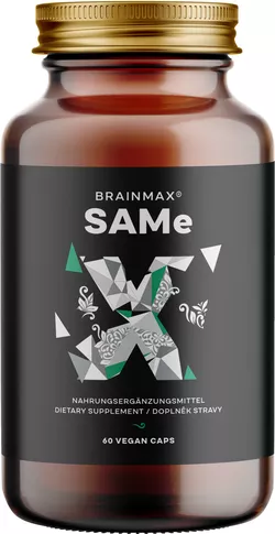 BrainMax SAMe, 400 mg, 60 rastlinných kapsúl