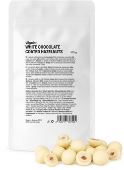 Vilgain Lieskové orechy v bielej čokoláde 100 g