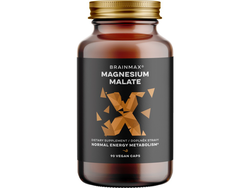 BrainMax Magnesium Malate, 90 rastlinných kapsúl