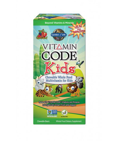 Garden of life Vitamin Code Kids (multivitamín pro děti) - 60 pastilek