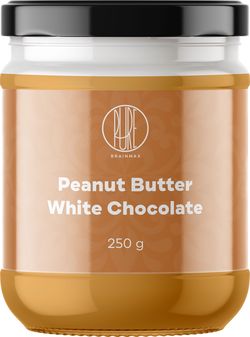 BrainMax Pure Peanut Butter White Chocolate (oříškový krém - arašídy, bílá čokoláda) 250 g