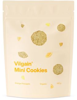 Vilgain Mini Cookies BIO Pomaranč a ananás 100 g