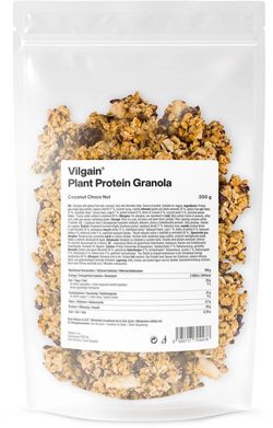 Vilgain Plant Protein Granola kokos, čokoláda a orechy 350 g