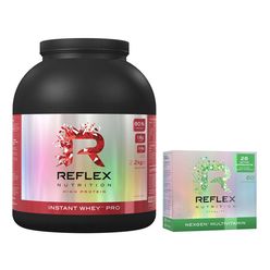 Reflex Instant Whey PRO 2,2kg + Multivitamín Nexgen 60 kapslí ZDARMA Príchuť: Vanilka