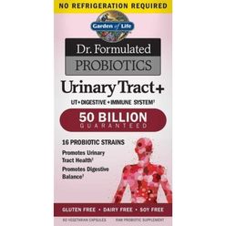 Garden of life Dr. Formulated Probiotics Urinary tract (probiotiká pre ženy, močové cesty), 50 mld. CFU, 16 kmeňov, 60 rastlinných kapsúl