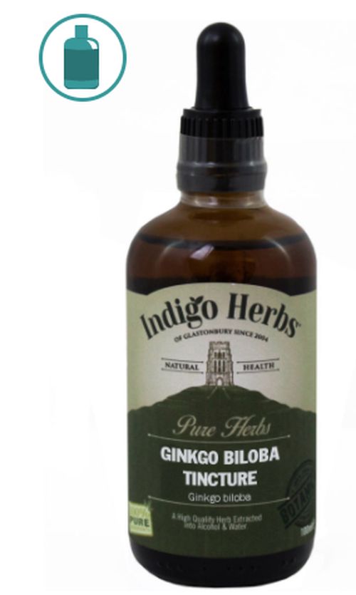 Indigo Herbs Ginkgo Biloba tinktúra, 100 ml