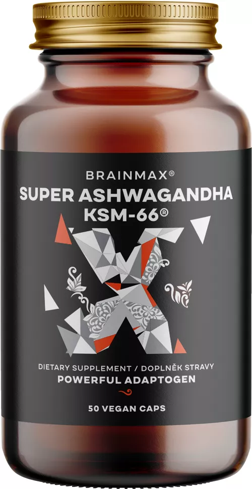 BrainMax Super Ashwagandha extrakt KSM-66