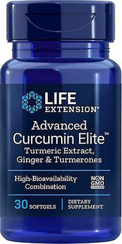 Life Extension Curcumin Elite™ Turmeric Extract - extrakt z kurkumy, 30 kapslí