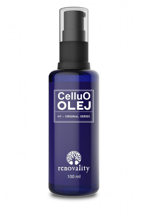 Renovality - CelluO olej, 100 ml s pumpičkou