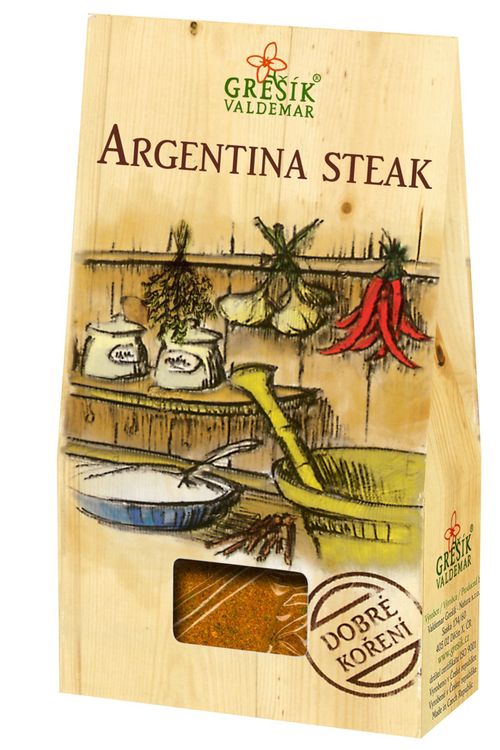 GREŠÍK VALDEMAR Dobré korenie - Argentina steak, 30 g