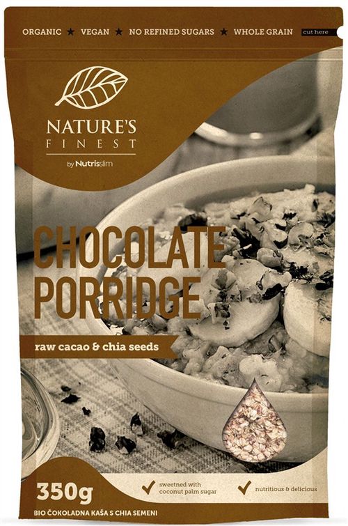 Nutrisslim Natures Finest Chocolate Porridge Bio 350g