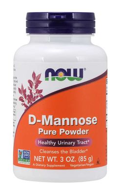 NOW® Foods NOW D-Manóza, 85 g, čistý prášek