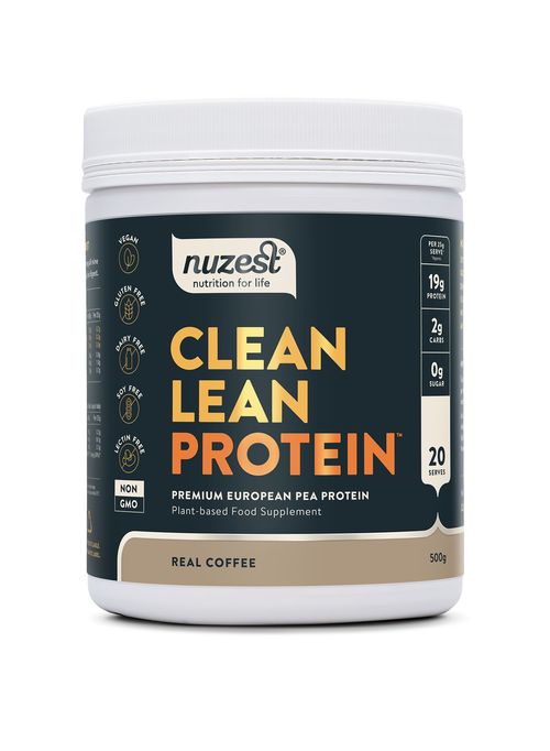 Nuzest - Clean Lean Protein, Real Coffee Balenie: 500g