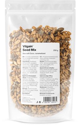 Vilgain Karamelizovaná zmes semienok Kokos s morskou soľou 250 g