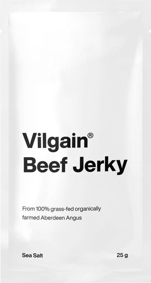 Vilgain Hovädzie jerky BIO morská soľ 25 g