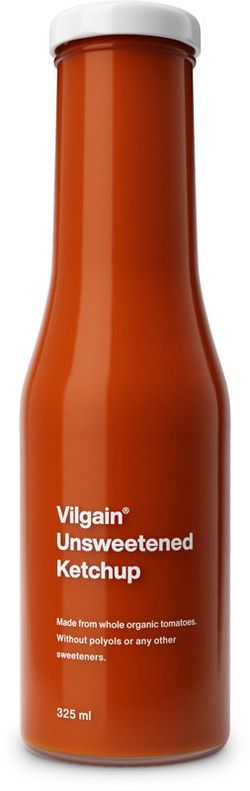 Vilgain Kečup nesladený BIO 325 ml