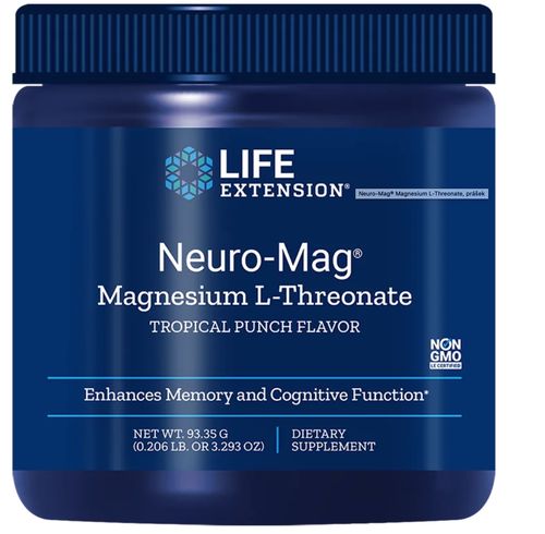 Life Extension Neuro-Mag® Magnesium L-Threonate Powder (magneisum L-treonát) prášek, 93g