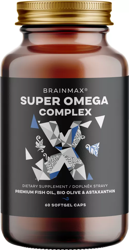 BrainMax Super Omega Complex, 60 softgel kapsúl