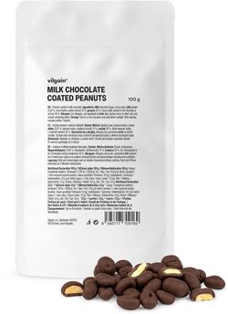 Vilgain Arašidy v mliečnej čokoláde 100 g