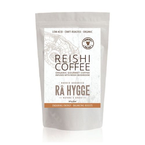 Rå Hygge Ra Hygge - BIO mletá káva Peru Arabica REISHI, 227g