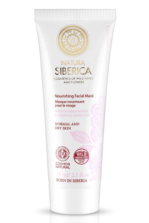 Natura Siberica - Natural & Organic Výživná maska na tvář, 75 ml