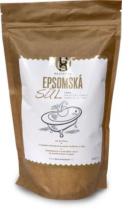 BrainMax - Epsomská soľ, 1kg