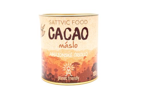 Planet Friendly Cacao Criollo máslo - peruánské kakao, 100 g
