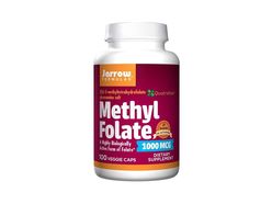 Jarrow Formulas Jarrow Methyl Folate (Aktivní forma kyseliny listové), 1000mcg, 100 rostlinných kapslí