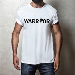 Tričko Warrior biele XS