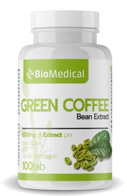 Zelená káva tablety 100 tab