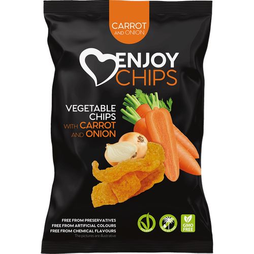 Enjoy Chips - Gourmet - Mrkev a cibule, 40g