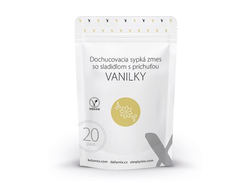 KetoMix Dochucovacia sypká zmes novej generácie s príchuťou vanilky (20 porcií)