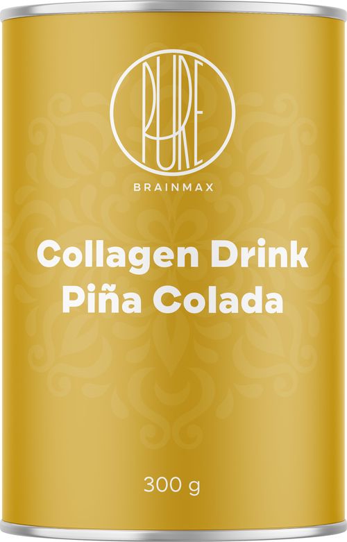 BrainMax Pure Collagen Drink, kolagén nápoj, piňa colada, 300 g Kolagén nápoj s príchuťou piňa colada