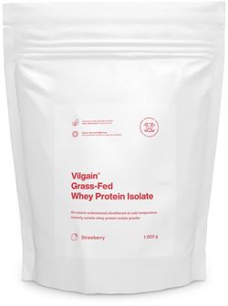 Vilgain Grass-Fed Whey Protein Isolate jahoda