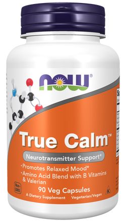 NOW® Foods NOW True Calm, 90 rostlinných kapslí