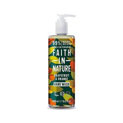 Faith in Nature - Tekuté mýdlo na ruce Grep & Pomeranč, 400 ml