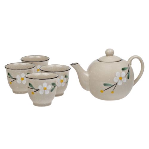 Oxalis Gobi - porcelánová čajová súprava