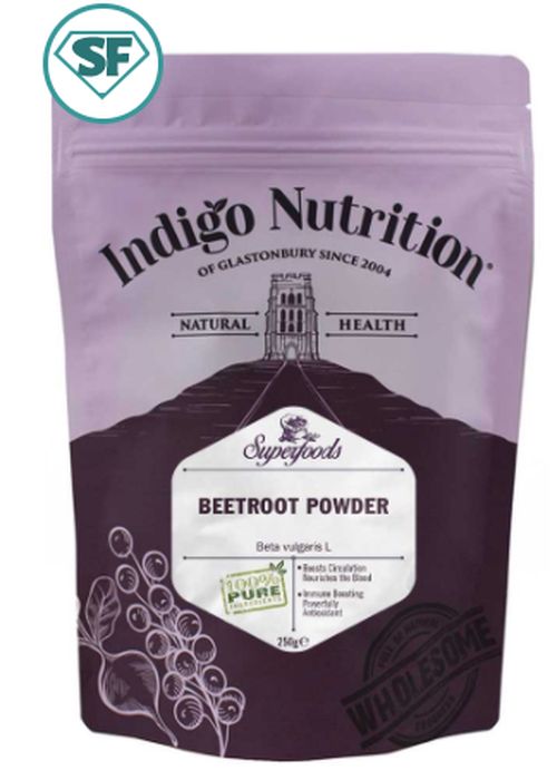 Indigo Herbs Beetroot Powder, červená repa v prášku, 250 g
