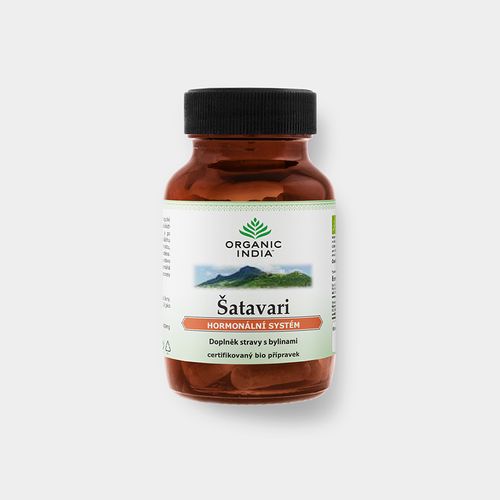 Organic India Šatavari 60 kapslí