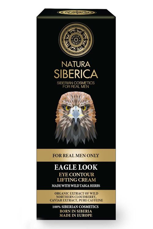 Natura Siberica Men Line liftingový oční krém Pohled orla 30 ml