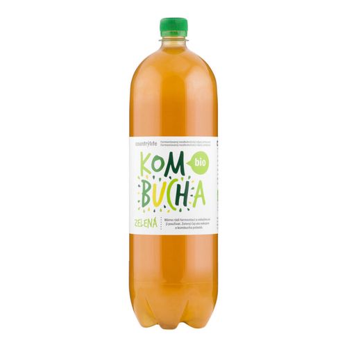 CountryLife - kombucha zelená BIO, 2 l