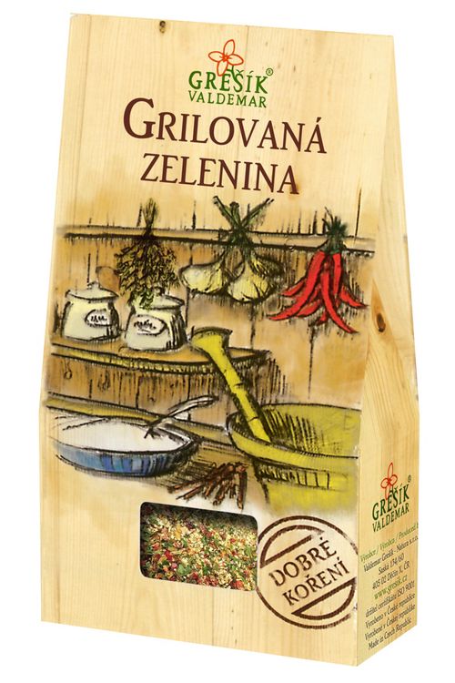 GREŠÍK VALDEMAR Dobré korenie - grilovaná zelenina, 30 g