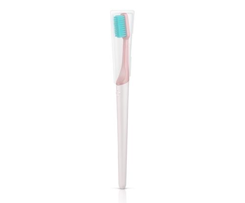 TIO Zubní kartáček (medium) - korálově růžová