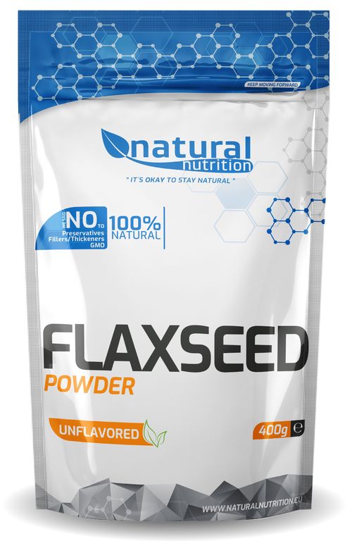FlaxSeed Powder - prášok z ľanových semienok Natural 400g